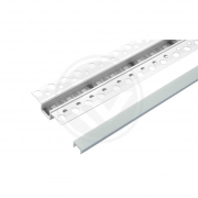 Profil LED PCV 50x12 Wpuszczany GK biały 2m Mleczn-21840